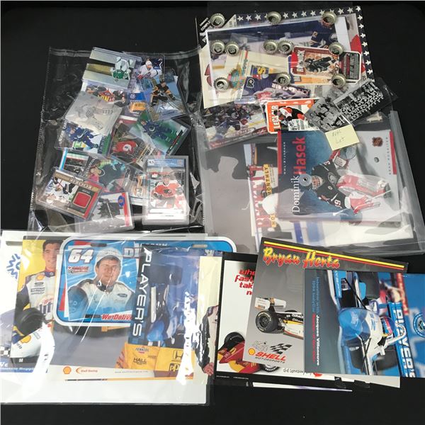 LOT OF RACING MEMORABILIA