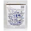 Image 2 : 8PC 4 PORCELAIN BOWL 4 CHOPSTICK SETS