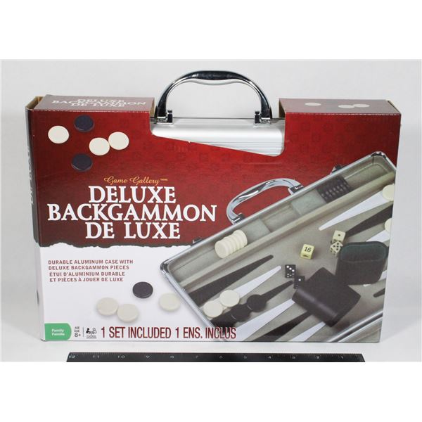 DELUXE BACKGAMMON SET