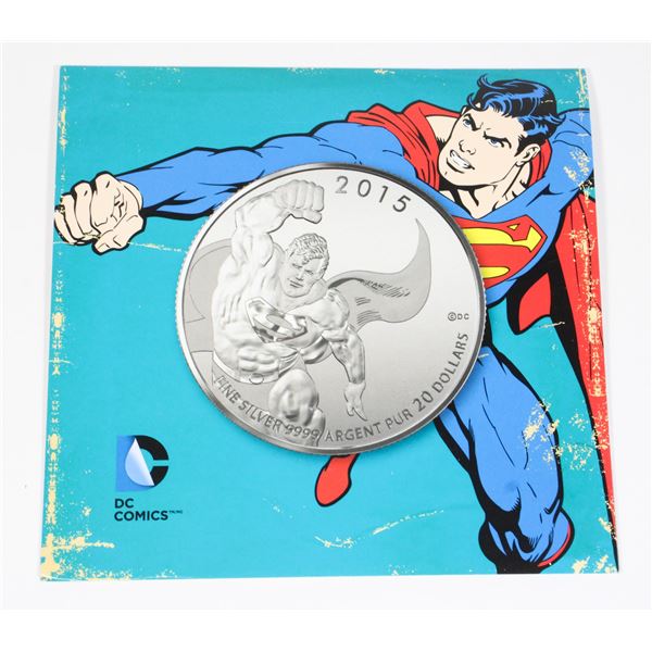 2015 1/4 OZ SUPERMAN DC COMICS ORIGINALS