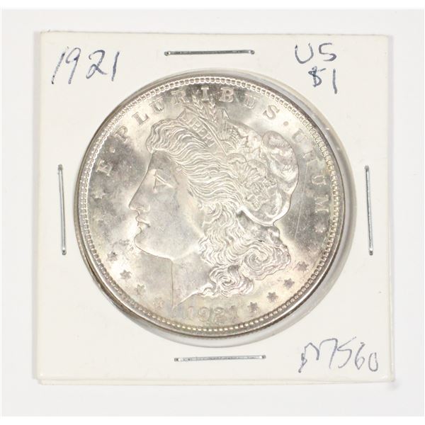 1921 MORGAN SILVER DOLLAR