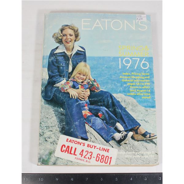 EATON'S SPRING & SUMMER 1976 CATALOGUE