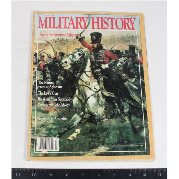 OCTOBER 1986 MILITARY HISTORY MAGAZINE