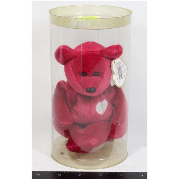 VALENTINA FEB 14 1998 TY BEANIE BABY IN CASE