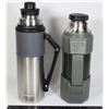 Image 1 : PAIR OF INSULATED WATER BOTTLES THERMOS / CONTIGO
