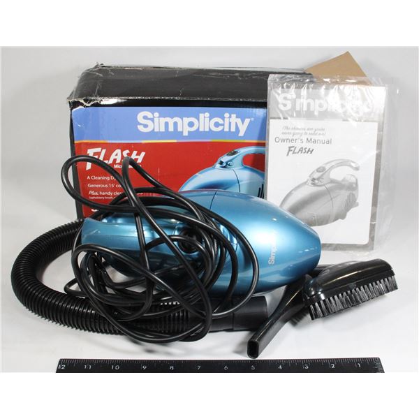 SIMPLICITY FLASH MICRO VACUUM