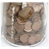 Image 2 : 4LB JAR OF PENNIES (APPROX 715 PENNIES)