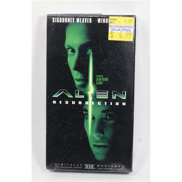 1997 ALIEN RESURRECTION VHS SEALED
