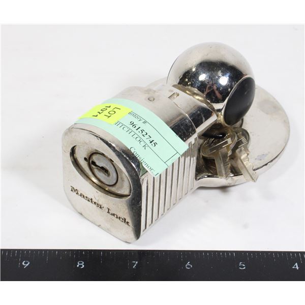 TRAILER HITCH LOCK
