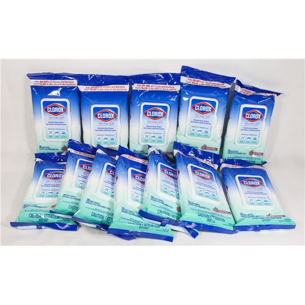 (12x30PK) CHLOROX DISINFECTANT WIPES
