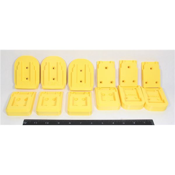 DEWALT MOUNT AND BATTERY HOLDERS