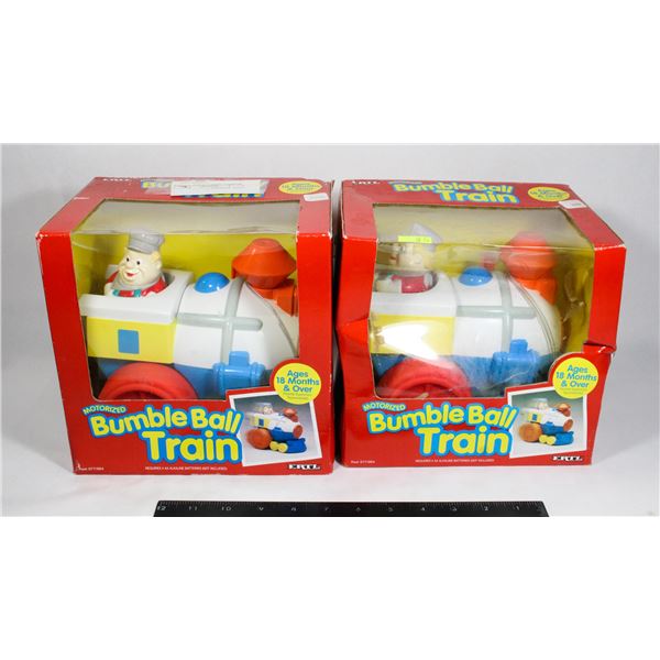 BUMBALL TRAIN LOT OF 2