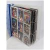 Image 1 : BINDER WITH 13 PAGES OF VINTAGE BASKETBALL CARDS