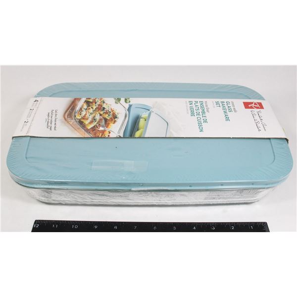 NEW PRESIDENT'S CHOICE 4PC OVEN-SAFE BAKEWARE SET