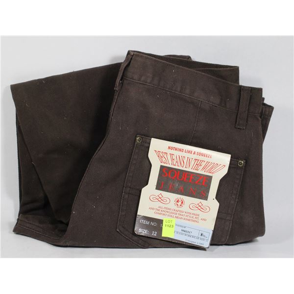 SQUEEZE JEANS WORKWEAR SIZE 12