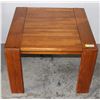 Image 1 : SOLID WOOD SIDE TABLE