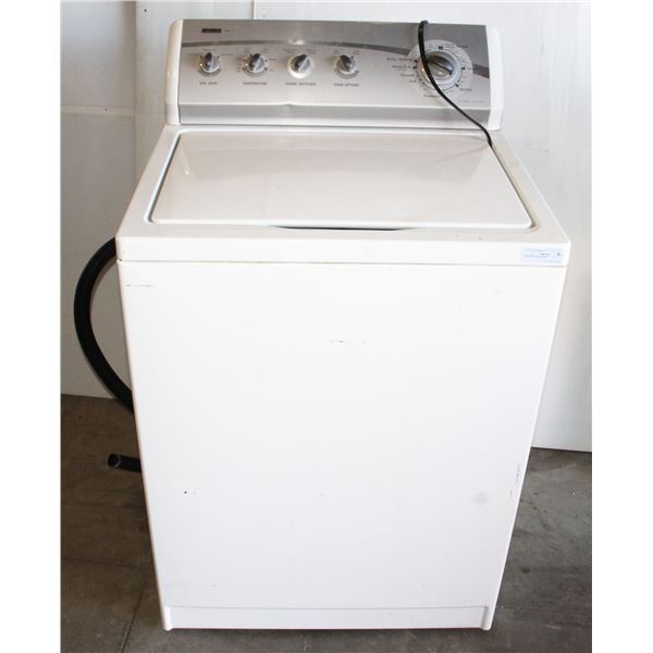 KENMORE WASHING MACHINE, UNTESTED