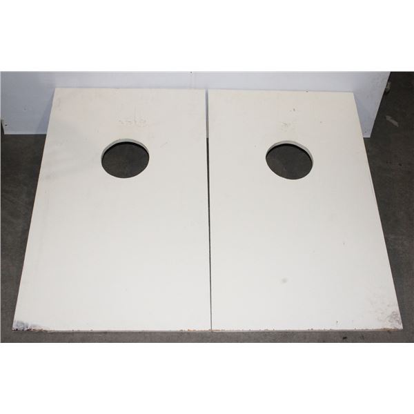 CORNHOLE LAWN GAME (NO BEAN BAGS)