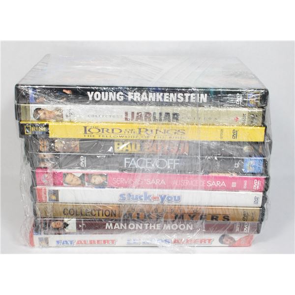 LOT OF 10 DVDS INCLUDING NATIONAL GEOGRAPHIC THE
