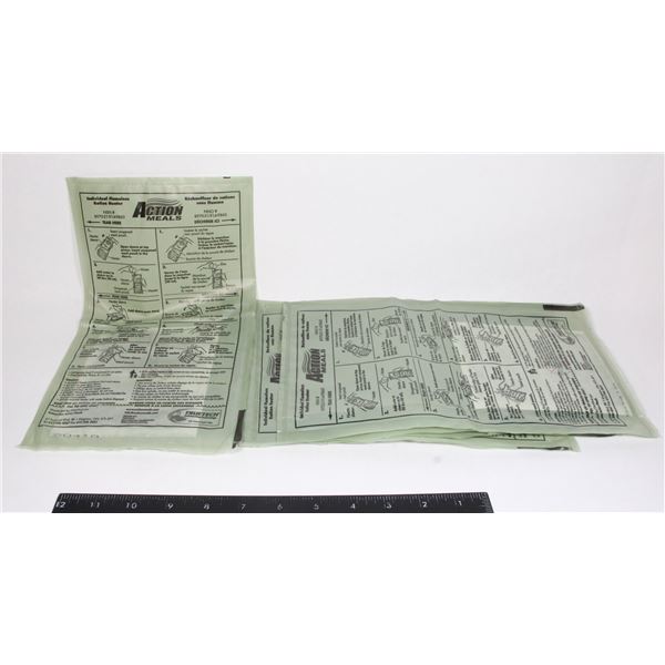 ACTION MEALS TRUETECH SELF HEATING TECHNOLOGY BAGS