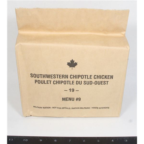 MRE SOUTHWESTERN CHIPOTLE CHICKEN
