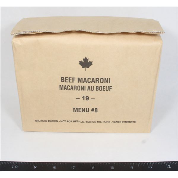 MRE BEEF MACARONI
