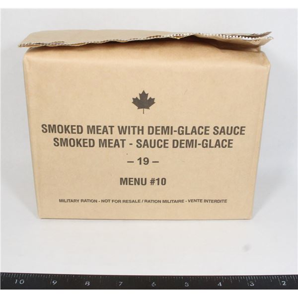 MRE SMOKED MEAT WITH DEMI-GLAZE SAUCE