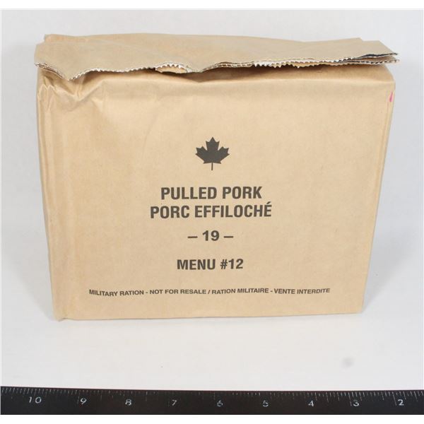 MRE PULLED PORK