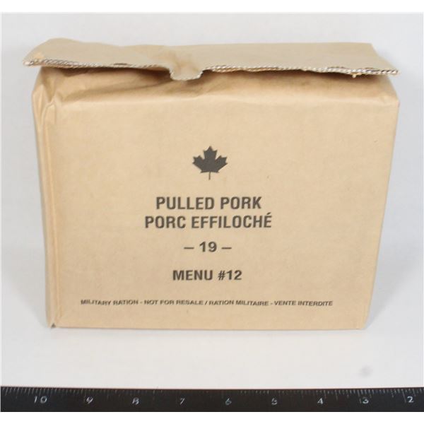 MRE PULLED PORK