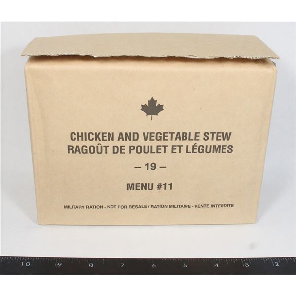 MRE CHICKEN AND VEGETABLE STEW