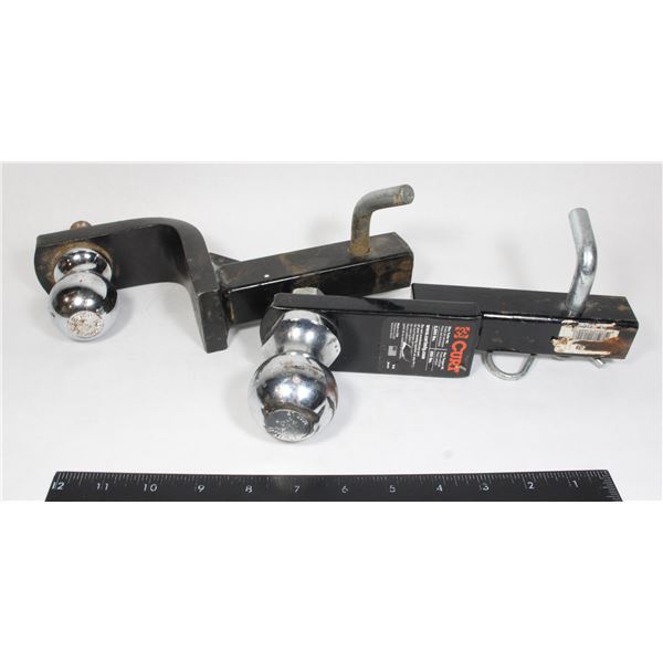 TWO TRAILER HITCHES