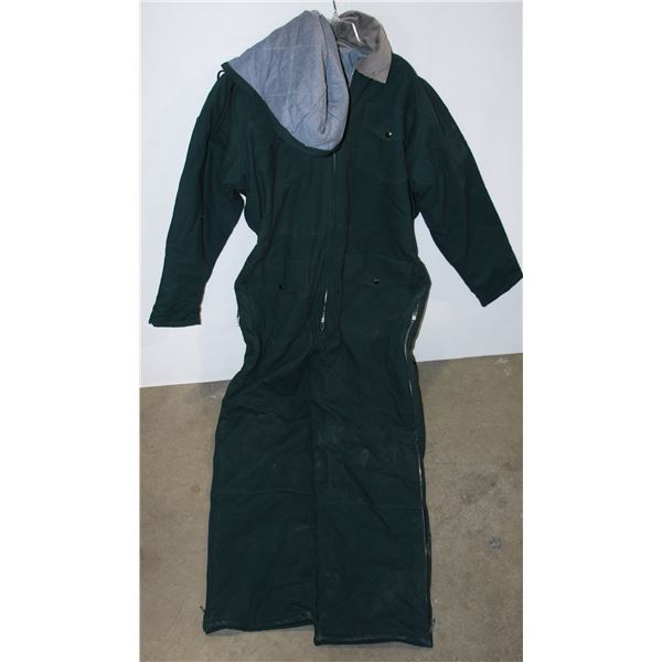 NEW ACTIONWEST COVERALL SIZE XLT GREEN