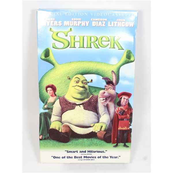 SHREK ANIMATED VHS