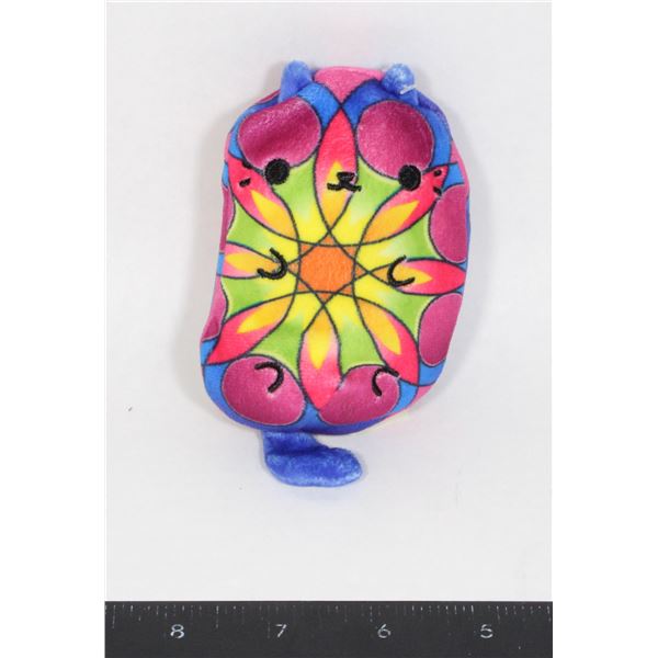 COLOURFUL KALEIDOSCOPE BEANBAG CAT