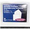 Image 1 : BOX OF 50 MESSENGER INVITATION ENVELOPES