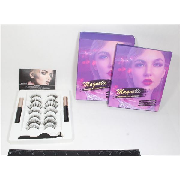 PAIR OF MAGNETIC EYELINER & EYELASH KITS