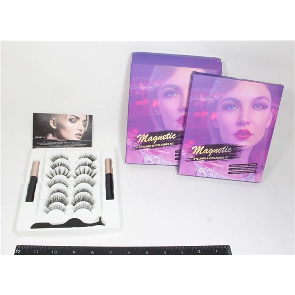 PAIR OF MAGNETIC EYELINER & EYELASH KITS