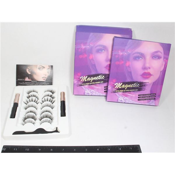 PAIR OF MAGNETIC EYELINER & EYELASH KITS