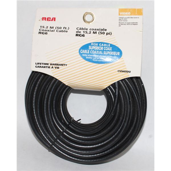 NEW 50' ROLL OF COAX CABLE