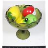 Image 1 : LOT OF VINTAGE GLASS ITEMS