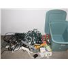 Image 1 : CHRISTMAS LIGHTS, LIGHT BULBS AND MORE INCL. TOTE