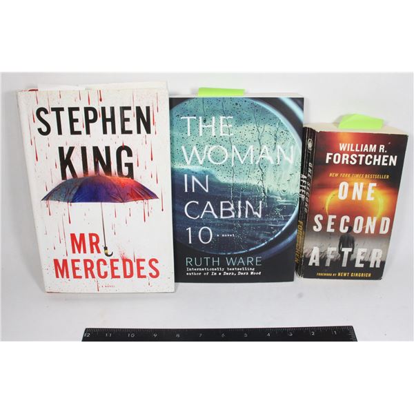 NEW BOOK BUNDLE INCLUDING STEPHEN KING MR MERCEDES