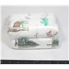 Image 1 : NEW BASSINET SHEETS WOODLAND FOREST/ANIMALS 4PCS