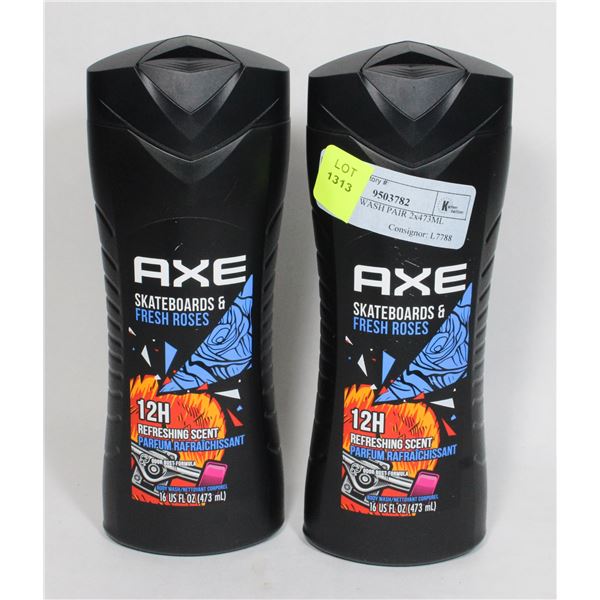AXE BODYWASH PAIR 2x473ML