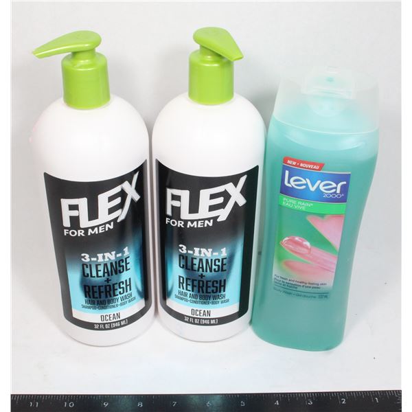 FLEX FOR MEN 2x946ML / LEVER BODY WASH 532ML