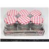 Image 1 : (NEW) SNAPTITE 6PC 250ML CANNING JARS