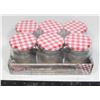 Image 1 : (NEW) SNAPTITE 6PC 250ML CANNING JARS