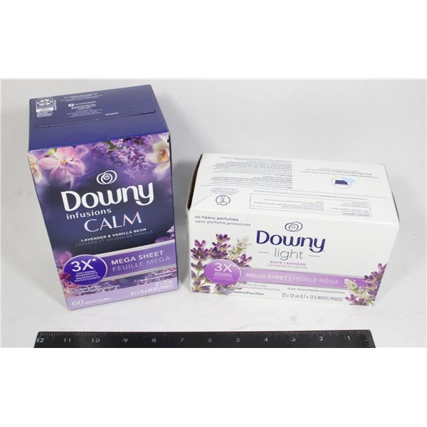 DOWNY CALM / DOWNY LIGHT 120 SHEETS TOTAL