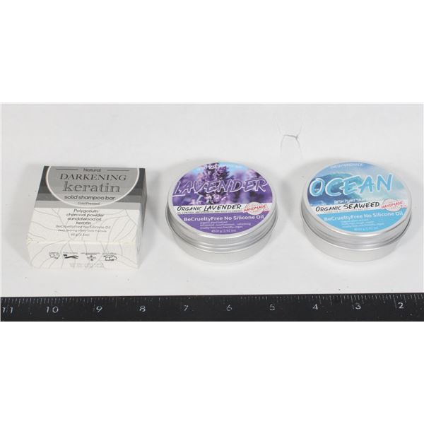 3 SHAMPOO BARS