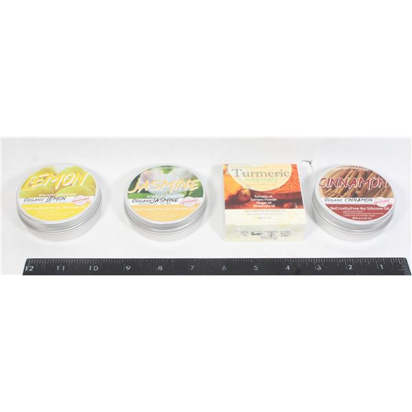 4 SHAMPOO BARS